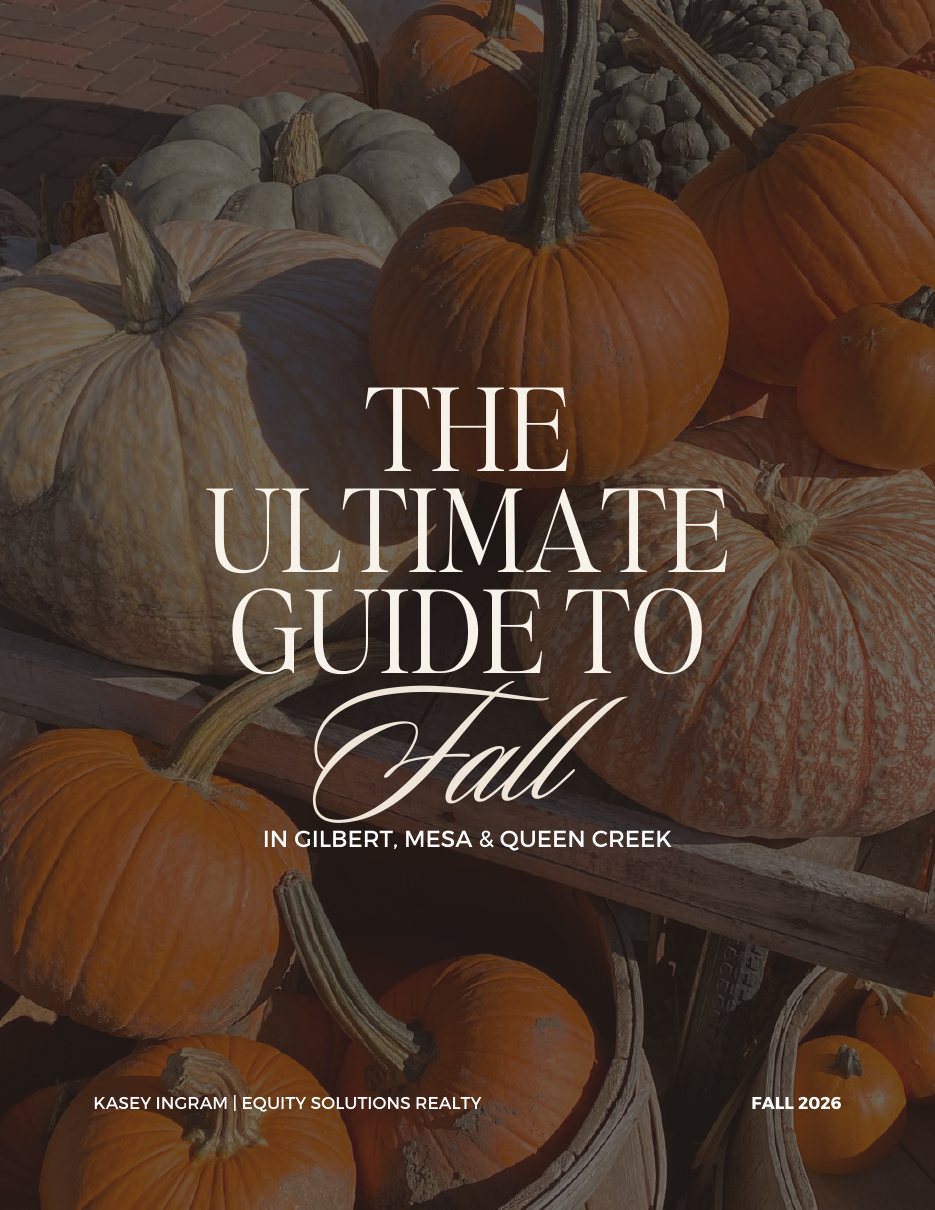 Cover: The Ultimate Guide to Fall in Gilbert, Mesa & Queen Creek, Fall 2026