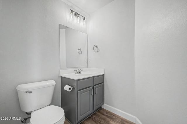 Powder room on the main level