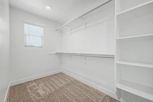 Primary walk-in closet